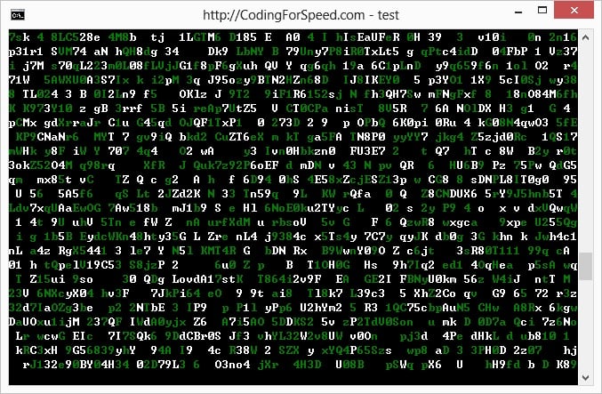 matrix The Matrix Printing Animation in C++ c / c++ code implementation programming languages windows command shell 