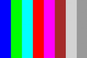 MSDOS .COM Assembly TV Colour Screen