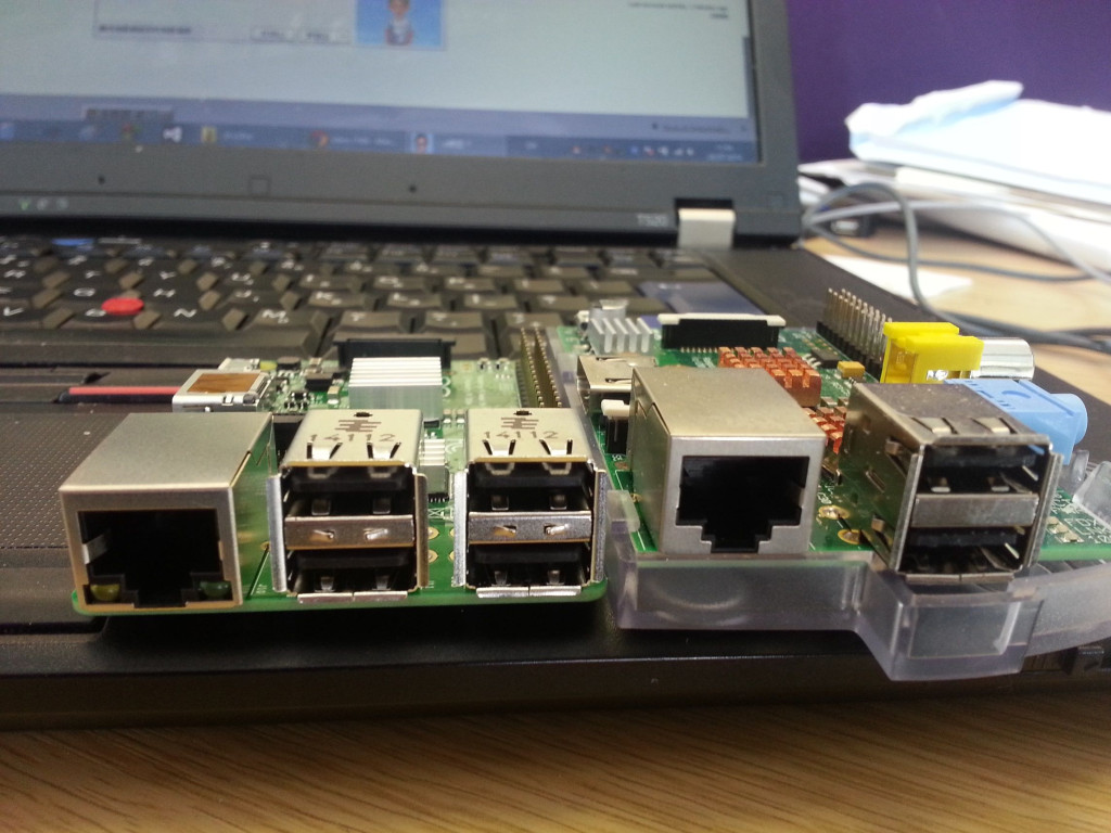 Raspberry Pi Side View