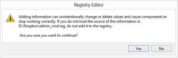admin-cmd-folder-prompt Registry: Add [Run as Administrator] to Right-Click Menu in Windows 10 tricks windows 