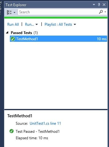 How to Create and Run Unit Tests in C# .NET - A Quick Tutorial |  Algorithms, Blockchain and Cloud