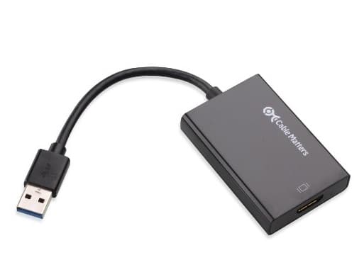 HDMI-USB-ADAPTER 怎样在笔记本上使用三个显示器? 折腾 数码 硬件 