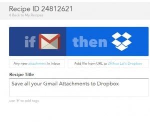 dropbox login with gmail