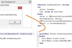 How to Decode Hardware ID by VMProtect (using VBScript) ?