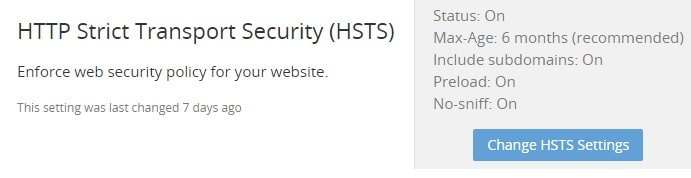 hsts-cloudflare Two Domains HSTS - HTTP Strict Transport Security cloudflare SSL webhosting 