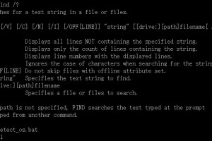 Windows Batch Script to Detect Windows Version