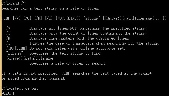 win-batch-script-to-detect-version Windows Batch Script to Detect Windows Version batch script windows command shell 