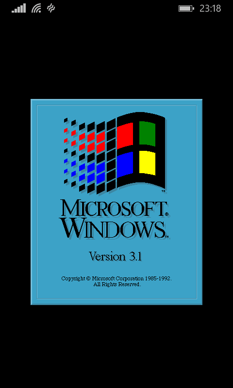 wp_ss_20150906_0012 Microsoft DOS Mobile 1.0 on Nokia Lumia 635 8 bit DOS mobile phone windows windows command shell 
