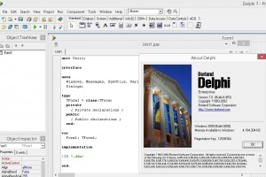 Delphi 7 – The Classic/Best Pascal IDE for Win32 – RAD Tool