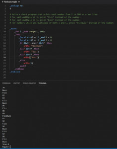 fizzbuzz magik language programming