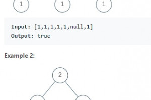 Determine a Univalue Binary Tree via Recursive Depth First Search Algorithms