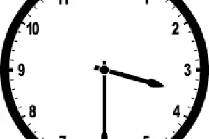 Compute the Angle of the Hour and Minute Hand on a Clock