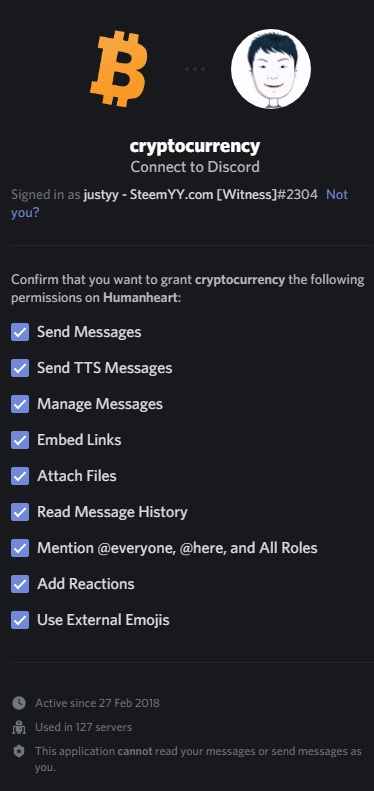cryptocurrency discord bot