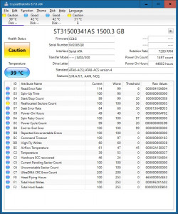 does crystal disk info check ssd health