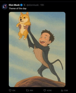 elon-musk-doge-coin-ghibli-style-244x300 Elon Musk promotes DOGE aka dogecoin again using a Ghibli picture