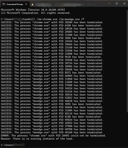 task-kill-chrome-and-msedge-260x300 Using one command to batch kill/terminate all the processes that belong to Chrome and Edge Browsers.