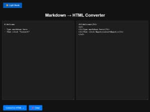 markdown-html-converter-300x224 Markdown HTML Converter (React Js WebApp)