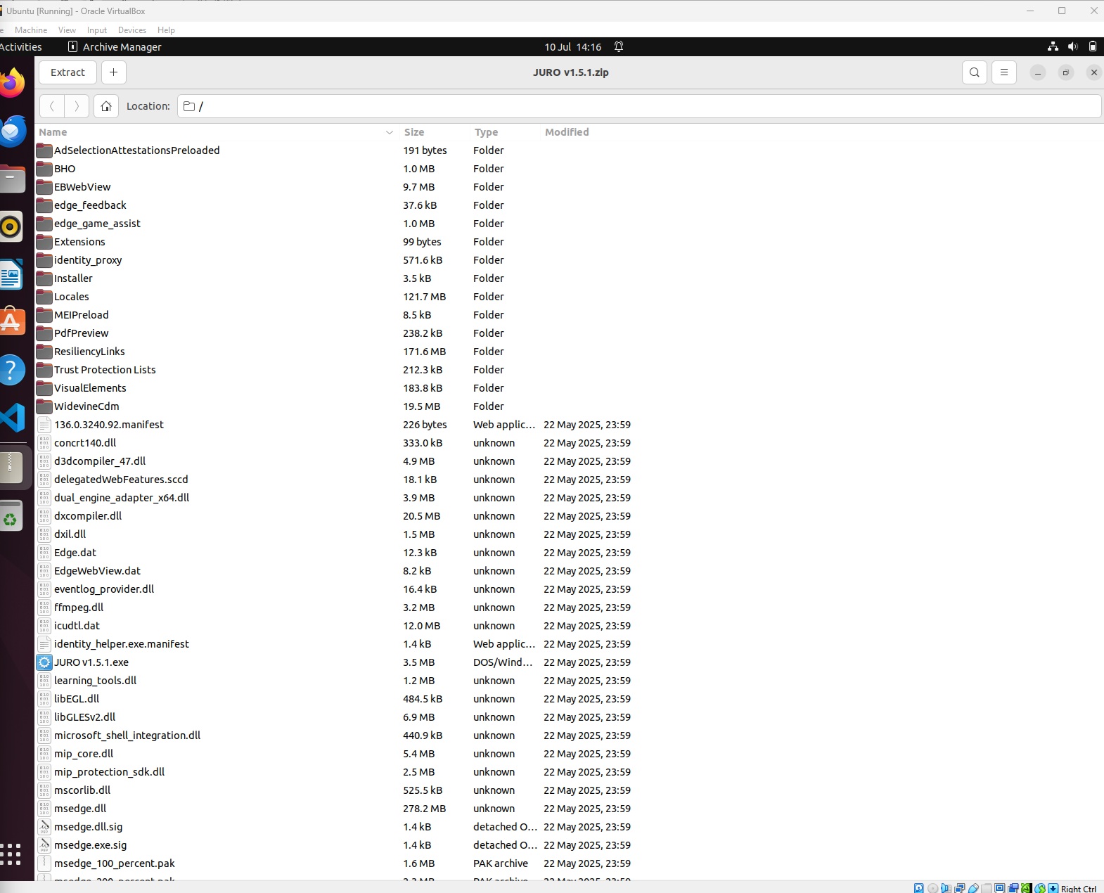 malicious-zip-contents Last Month's Scam Experience on Telegram (NordVPN Impersonation)