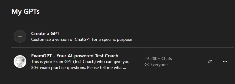 my-gpts-examgpt Introducing ExamGPT - Your AI Test Coach