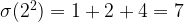 tex_76ab5b2895cbc075125fa30e0cb77287 Understanding the Sigma Function: Divisors, Multiplicativity, and the Formula