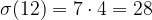 tex_9386a255574de27eb6f12bb84d568eef Understanding the Sigma Function: Divisors, Multiplicativity, and the Formula