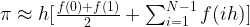 tex_d040a712ba5eb2044728db0dae1d79a9 Calculating Pi with Numerical Integration in Python and C++