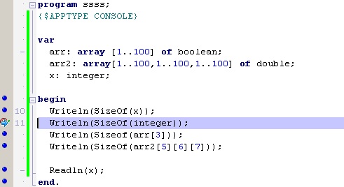 delphi-sizeof-test Optimal SizeOf Code Generated in Delphi 2007 assembly language beginner compiler delphi implementation interpreter / compiler profiler programming languages tools / utilities tricks 