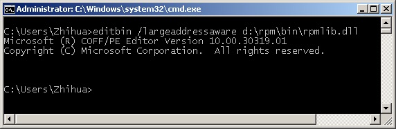 laa2 Large Address Aware beginner c # code I/O File implementation memory programming languages software design technical tools / utilities tricks windows windows command shell 