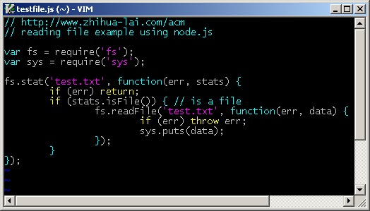 nodejs-file-1 Node.js Tutorial - 4 Reading File in node.js beginner I/O File implementation internet javascript network nodejs programming languages 